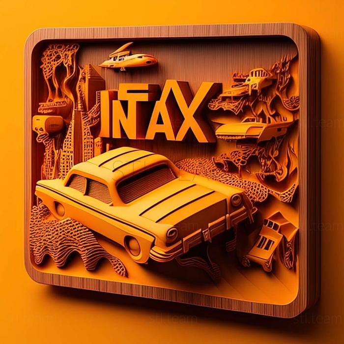 3D модель Гра Crazy Taxi (STL)